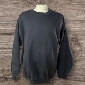 NWOT Harley-Davidson Men's Basic Black Crewneck Sweater